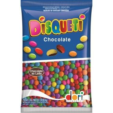 Imagem de Pacote Disqueti Chocolate Colorido Confete 1 Kg - Dori