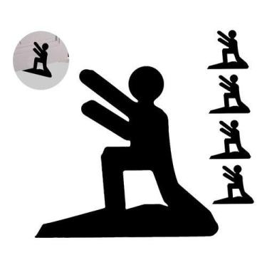 Imagem de Kit 5 Aparadores De Portas Calço Cunha Prendedor Decoração - Mad Maker