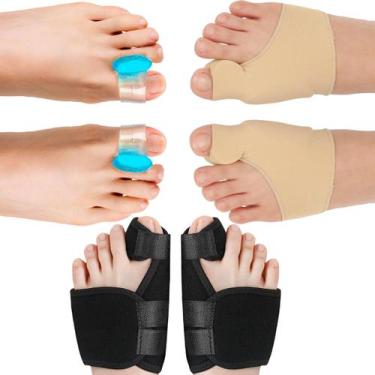 Imagem de Kit 3 Pares Protetor Corretor Joanete alivio da dor Cód-152 - SWG, BEG