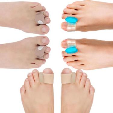 Imagem de Kit 3 Pares Protetor Corretor Joanete alivio da dor Cód-179 - SWG, BEG