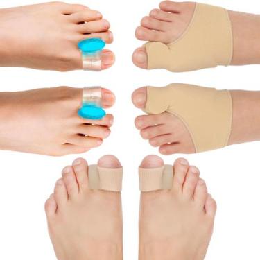 Imagem de Kit 3 Pares Protetor Corretor Joanete alivio da dor Cód-154 - SWG, BEG