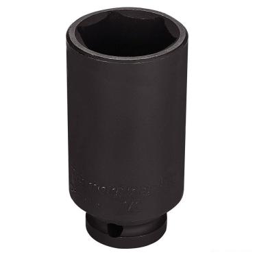 Imagem de Soquete De Impacto Sextavado Longo Em Aço Cromo Molibdênio 1'' - Encaixe 1/2'' Pro