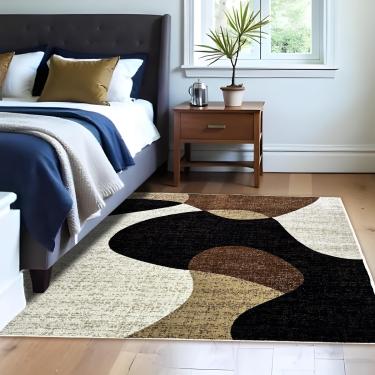 Imagem de 1 Tapete Quarto Belga Beira de Cama Es Mo 140 x 200 D06