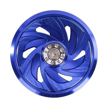 Imagem de KiBcsLic Protetor de ventoinha, protetor de ventoinha de refrigeração do motor, peça de reposição, lateral de entrada de ar de alto desempenho para, Azul