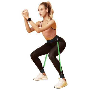 Imagem de Ycendelion Treinador de salto vertical, conjunto de faixas de resistência das pernas para melhorar a agilidade da força, velocidade de foco, basquete, vôlei, beisebol, tênis, futebol, equipamento de