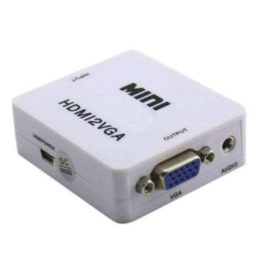 Imagem de Mini Conversor Hdmi X Vga Full Hd 02831 Exbom - Infokit