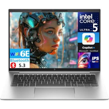 Imagem de HP EliteBook 840 G11 Copilot+ Business Laptop tela sensível ao toque IPS FHD+ Display (Intel Ultra 5 125U (> i7-1355U), 16GB DDR5, 512GB SSD, 2 Thunderbolt 4, WiFi 6E, webcam, Bluetooth 5.3, Win 11