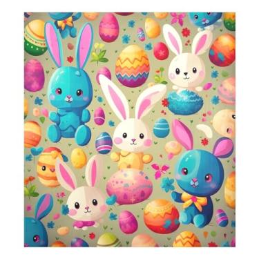 Imagem de Blueangle Capa magnética de ovos de páscoa para lava-louças, decoração da capa frontal da máquina de lavar louça, adesivos de eletrodomésticos, adesivos de eletrodomésticos, 58,4 cm C x 66 cm adesivo