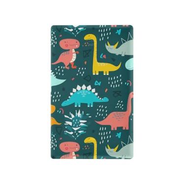 Imagem de SEHANY Capa de tomada de parede de dinossauro engraçado não utilizada, tamanho padrão e à prova de calor, placas decorativas para decoração de escritório doméstico (11,5 cm x 7 cm)