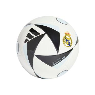 Imagem de MINI BOLA REAL MADRID IX4020 - BRANCO/PRETO 1-Unissex