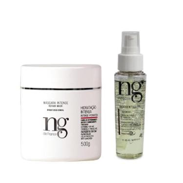 Imagem de Kit Ng De France Máscara Intense Hidratação Intensa Cabelos com Frizz 