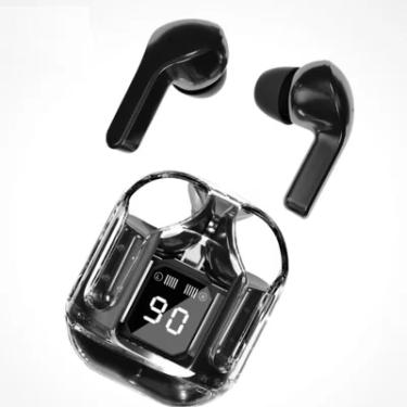 Imagem de Fone De Ouvido Bluetooth Sem Fio Com Microfone Redução De Ruído LED Display Digital Esp...