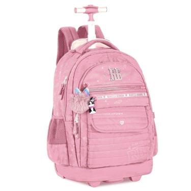 Imagem de Mochila De Rodinha Feminina C/ Rodas Original Rebecca Bonbon-Feminino