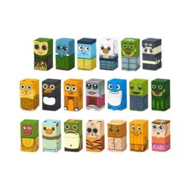 Imagem de Blocos De Construção Magnéticos Educativos DIY Para Crianças Figuras I