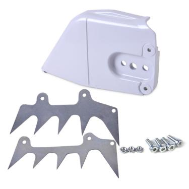 Imagem de shuihuo Tampa de embreagem de roda dentada de barra compatível com STIHL 029 044 064 066 MS440 MS460 MS650 MS660 (pequeno espigão de para-choque)