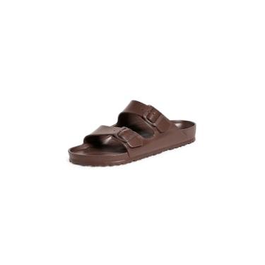 Imagem de Birkenstock Sandália masculina Arizona EVA, marrom, 39 M EUA