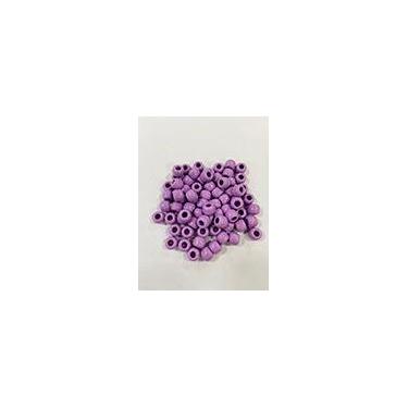 Imagem de Miçangas Tererê Lilas 10mm - 200 peças - 100g - La Mode Arte e Criação