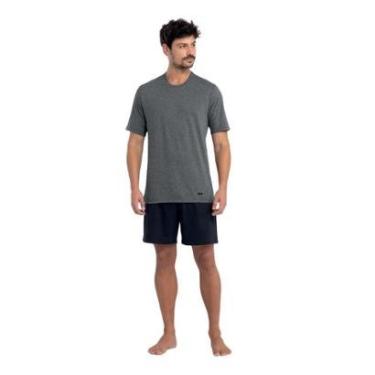 Imagem de Pijama Curto de Algodão Mash Gola Careca-Masculino