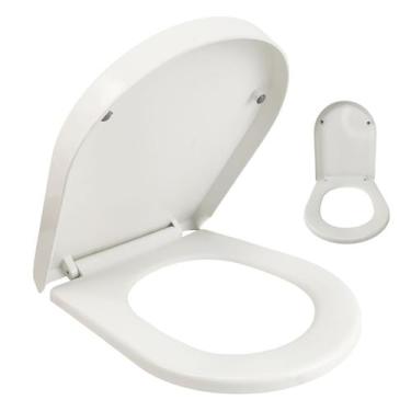 Imagem de Assento Sanitario Soft Close Tampa de Vaso Amortecedor Fechamento Suav