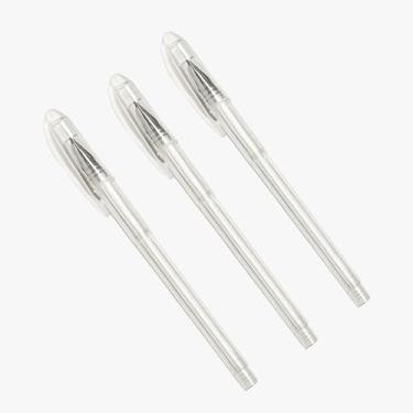 Imagem de Kit 3 Canetas Gel Branca 0.9mm