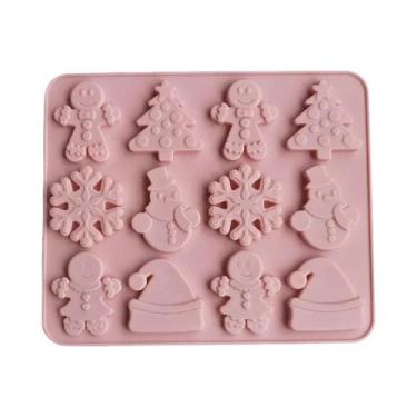 Imagem de Molde De Chocolate De Natal Com 25 Cavidades, Molde De Silicone Antiad