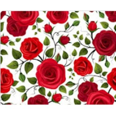 Imagem de Papel De Parede Para Sala Quarto Floral Flores Em 3d Adesivo Lavável F