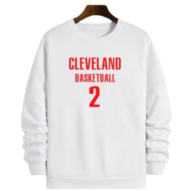 Imagem de Blusa Moletom Gola Basquete Cleveland Basketball número 2 - Loja Click