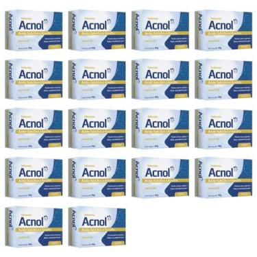 Imagem de Kit 18 Sabonetes Acnol Arte Nativa 90g para Pele Oleosa Acneica Cravos