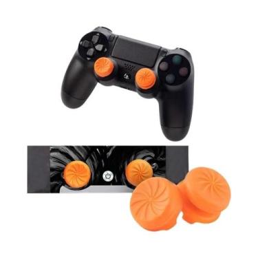 Imagem de Capa De Silicone Para Controle PS4 PS5 (2 Peças) - Acessório FPS Para 