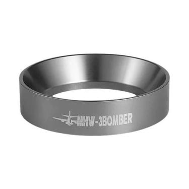 Imagem de Copo Dosador De Café Em Liga De Alumínio Profissional Com Peneira De M