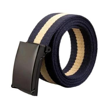 Imagem de Cinto Tático Unissex De 38cm Em Lona, Cinto Casual De Luxo Para Jeans 