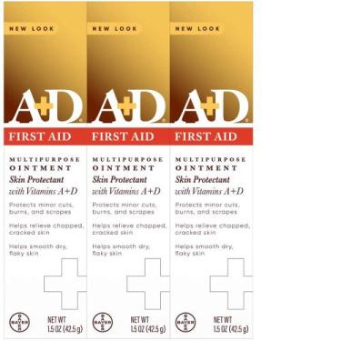 Imagem de Pomada para Primeros Auxilios A&D - 45 ml, Paquete de 3 - A+D