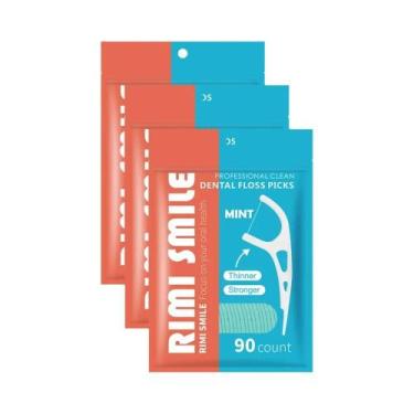 Imagem de Fio Dental Big Mouth Peppermint, Fio Dental Acessível Que Limpa Resídu