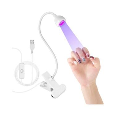 Imagem de Lâmpada UV LED Portátil USB Para Secagem De Esmalte Em Gel, Luz De Mes