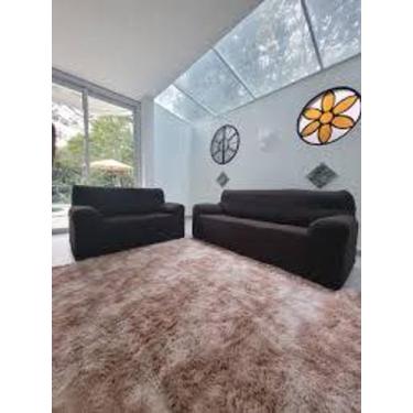 Imagem de Capa de sofá 2 e 3 lugares malha dupla anarruga king - Bel capas , mar