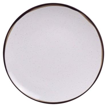 Imagem de Jogo 12 Pratos Sobremesa 19cm em Porcelana Tramontina Canyon Cozinha Servir Doces Mesa Posta