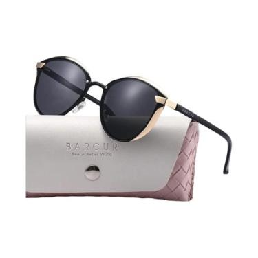 Imagem de Óculos De Sol Fashion Resistentes a UV Estilo Gato BARCUR, Presentes P