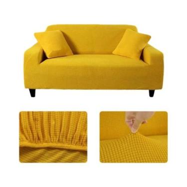 Imagem de Capa De Sofá Jacquard Elástica Versátil Para Sofás De 1, 2, 3, 4 E 5 L