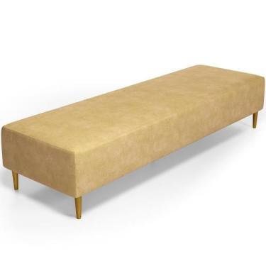 Imagem de Puff Decorativo Sala De Estar Bali W01 Pés Palito 210x60cm material si