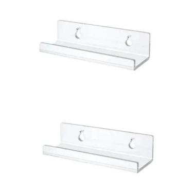 Imagem de Suporte De Exibição Para Discos De Vinil Em Acrílico Transparente, 2 P