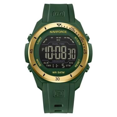 Imagem de Relógio Digital Esportivo Masculino Luz de Fundo LED, 5ATM à Prova d`Água