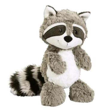 Imagem de Brinquedo de pelúcia Raccoon de 28 cm, poliéster, macio e lavável - Ki
