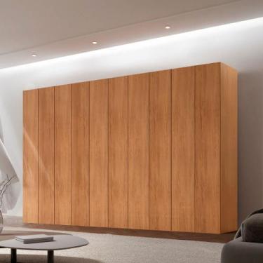 Imagem de Guarda Roupa Casal Everest MDF 10 Portas 12 Gavetas e 5 Prateleiras Mo