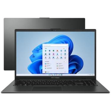 Imagem de Notebook ASUS 15,6 Ryzen 5 7520U 8GB SSD 256GB W11, Mixed Black