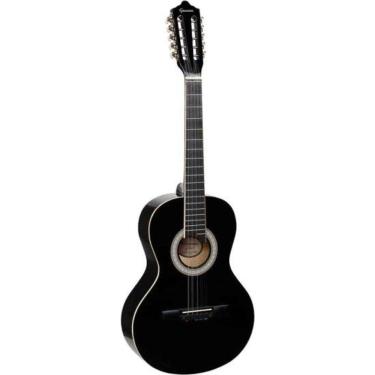 Imagem de Viola Acústica VS14 com 10 Cordas em Aço e Tarraxas Niqueladas Preto Giannini