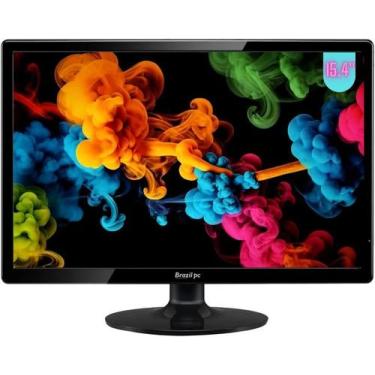 Imagem de Monitor Led 15.4 Brazilpc 15bpckanr Preto Widescreen Box HDMI VGA - Br