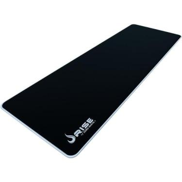 Imagem de Mousepad Gamer Rise Mode Speed, Extra Grande (900x300mm) Costura Branc