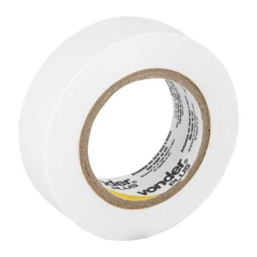 Imagem de Fita Isolante Vonder Plus 19mm x 10m Branca