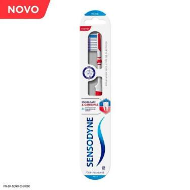 Imagem de Escova de Dente Sensibilidade e Gengivas Extra Macia Sensodyne 1 Unida