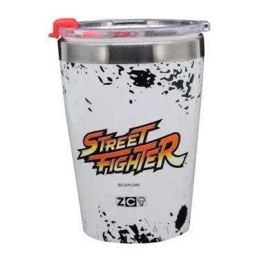 Imagem de Copo Viagem Snap Street Fighter Ryu 300ml - zona criativa 